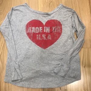 Project social T long sleeve shirt